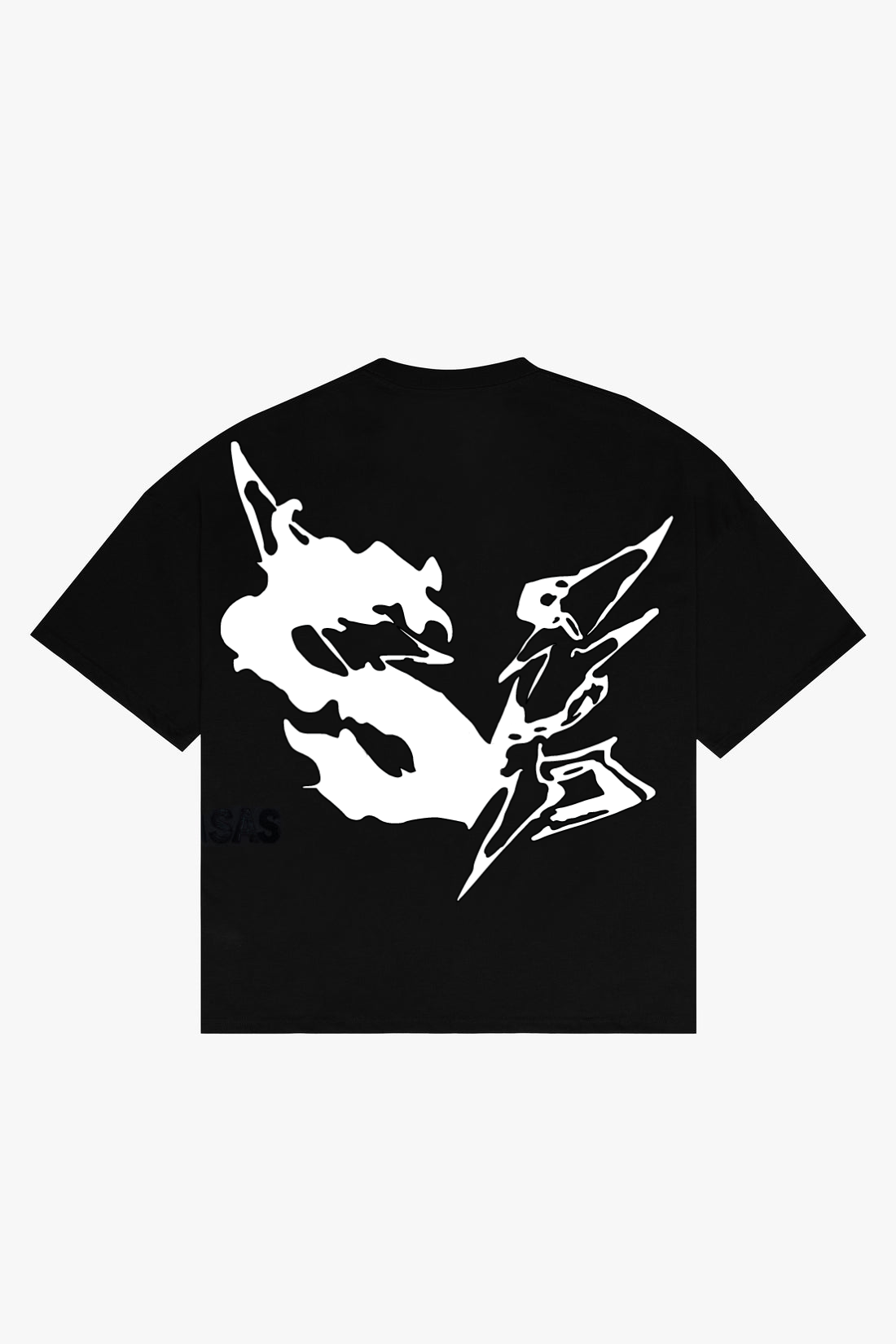 “Smoking Skull” Oversized Tee